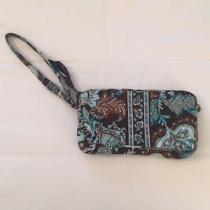 Vera Bradley Wristlet and Matching Coin Purse